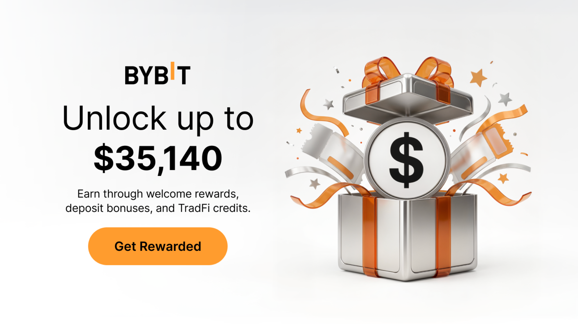 Bybit deposit bonus campaign creative